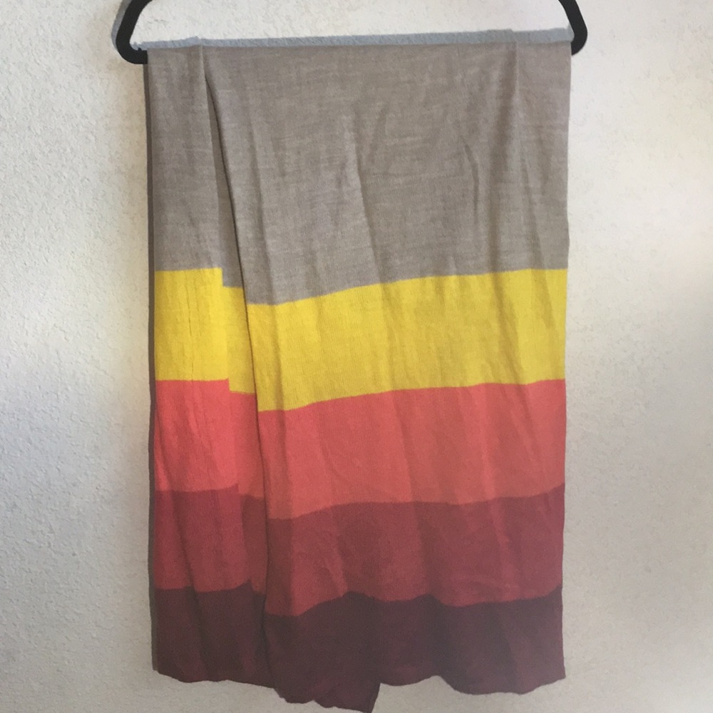 Old Navy striped scarf.
